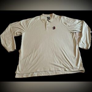 Adidas - Portland Trailblazers Men's Long Sleeve Polo Shirt (3XL)